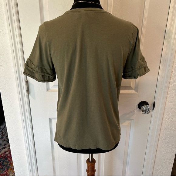 Michael Kors Olive Green Blouse | Size S - Picture 5 of 7
